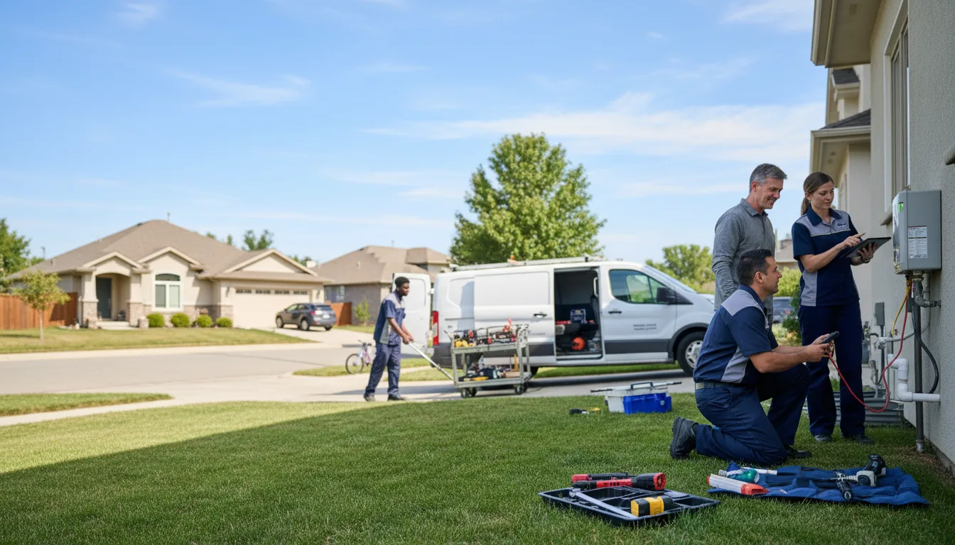 Tankless water heater service in Waldron, AR